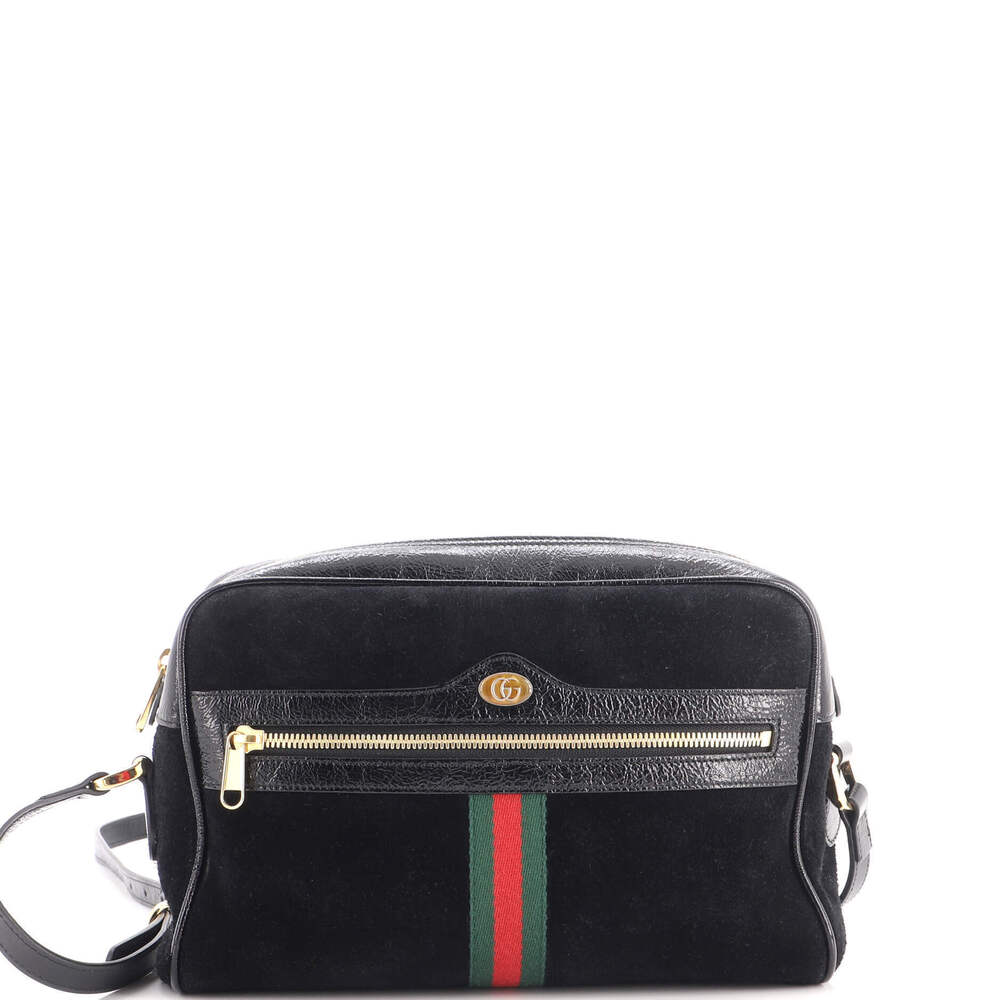Gucci Small Ophidia Shoulder Bag Suede